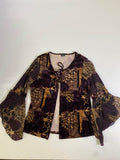 Vanity Vintage Bell-Sleeve Blouse Vintage