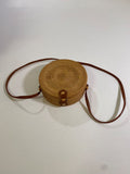 None Round Woven Handbags