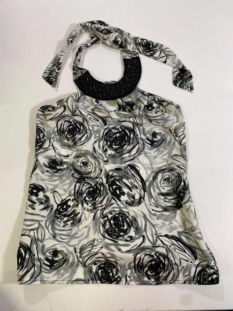 IZ Byer Floral Halter Top Vintage