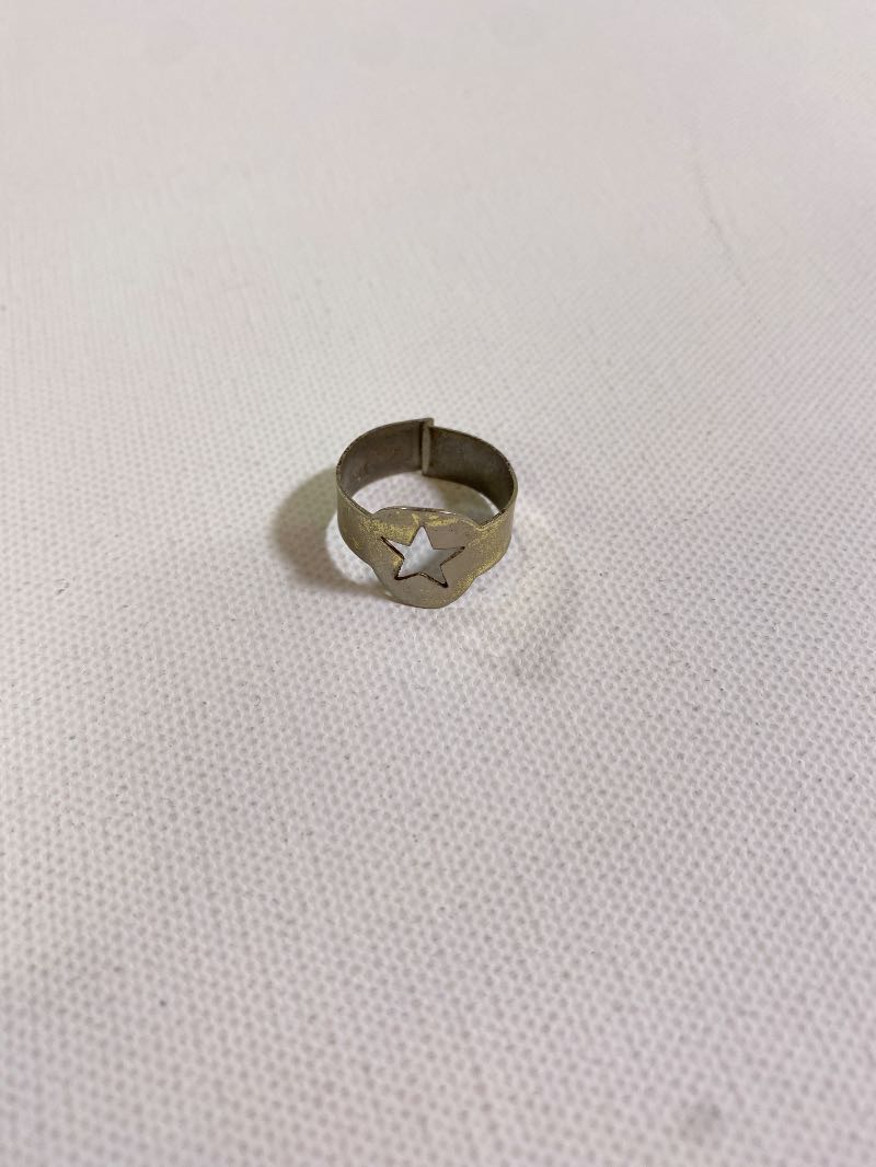 None Star Cutout Ring Jewelry