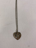 None Heart Pendant Necklace Jewelry
