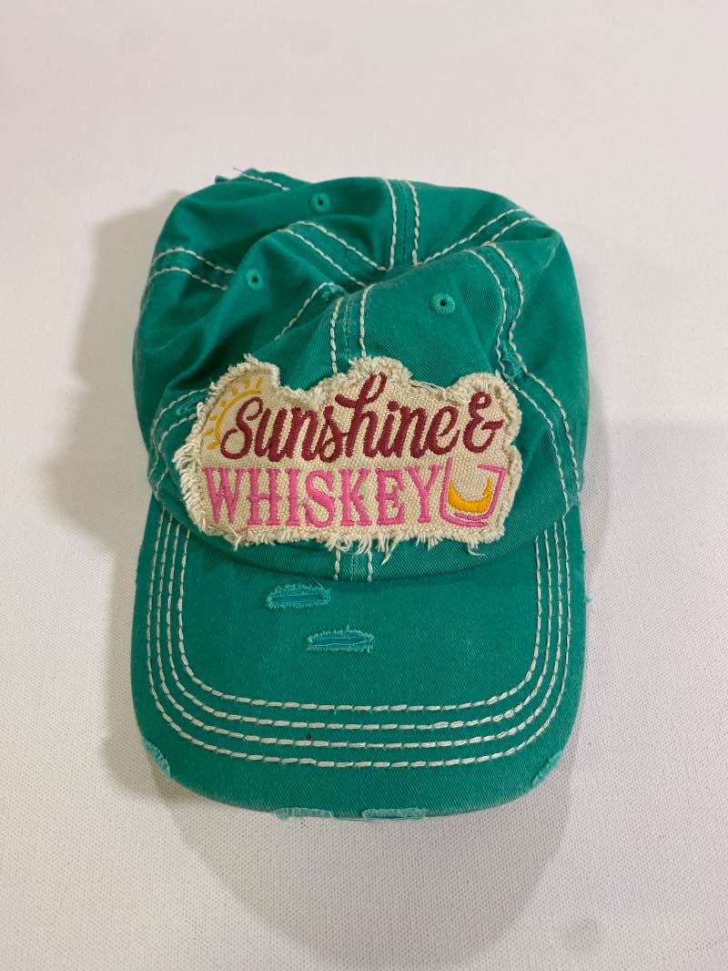 Distressed Baseball Hats