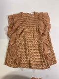 DR2 Ruffled Smocked Short Sleeves
