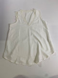 Lace Trim V-Neck Tanks