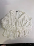 Chicme Lace Trim Long Sleeves
