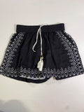 Cup She  Embroidered Drawstring Shorts