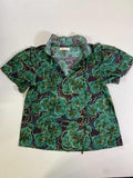 Bindu  Floral Blouse Short Sleeves