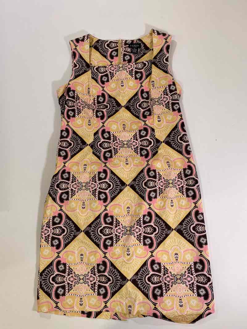 G Stretch  Sleeveless Printed Dresses