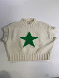 Maeve Sleeveless Sweater Short Sleeves