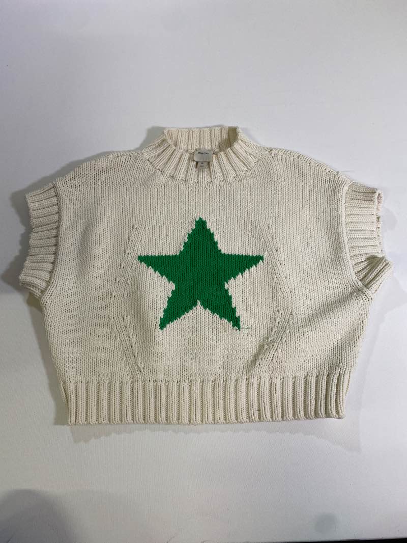 Maeve Sleeveless Sweater Short Sleeves