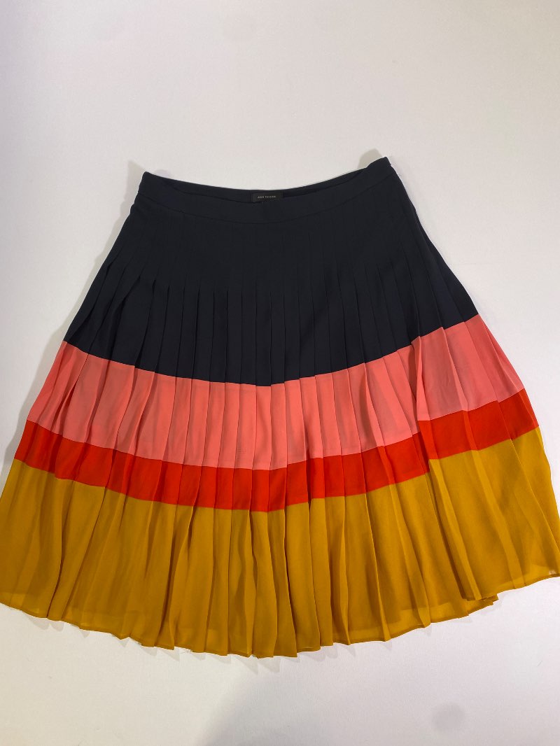 Ann Taylor  Pleated Midi Skirt