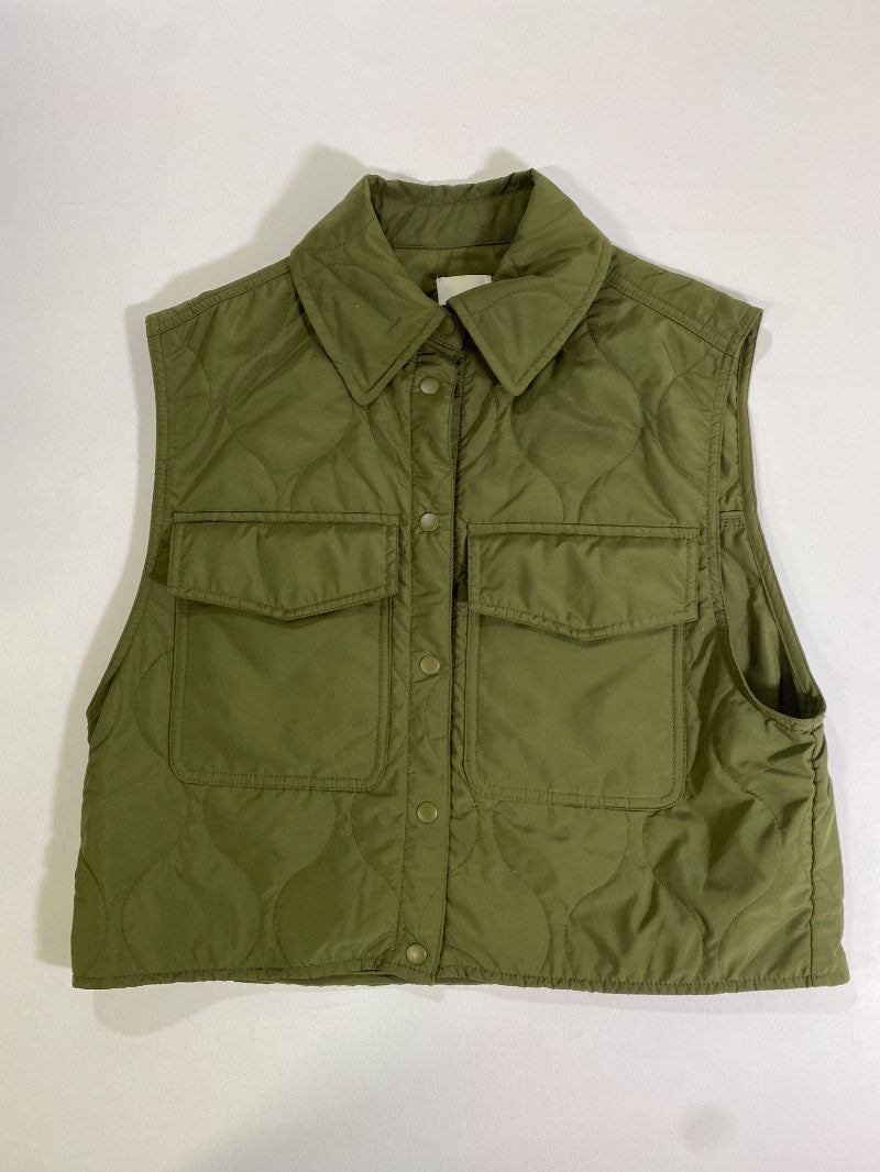 H&M Quilted Sleeveless Vest Outerwear