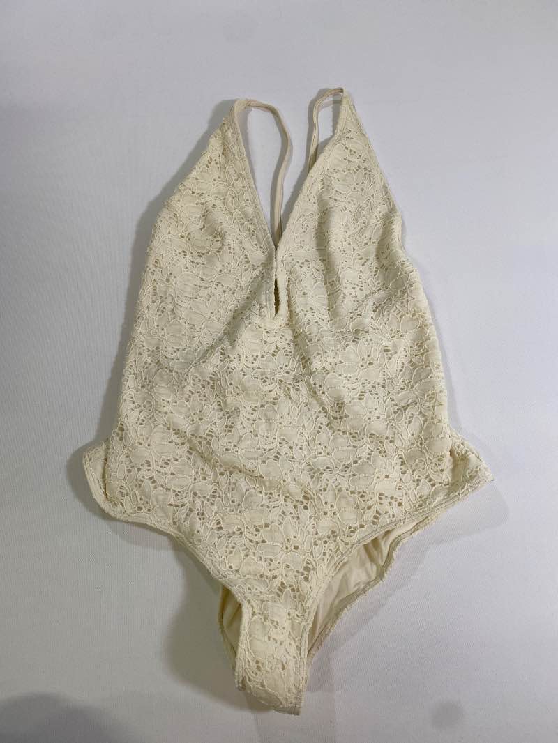 None V-Neck One-Piece Swimwear