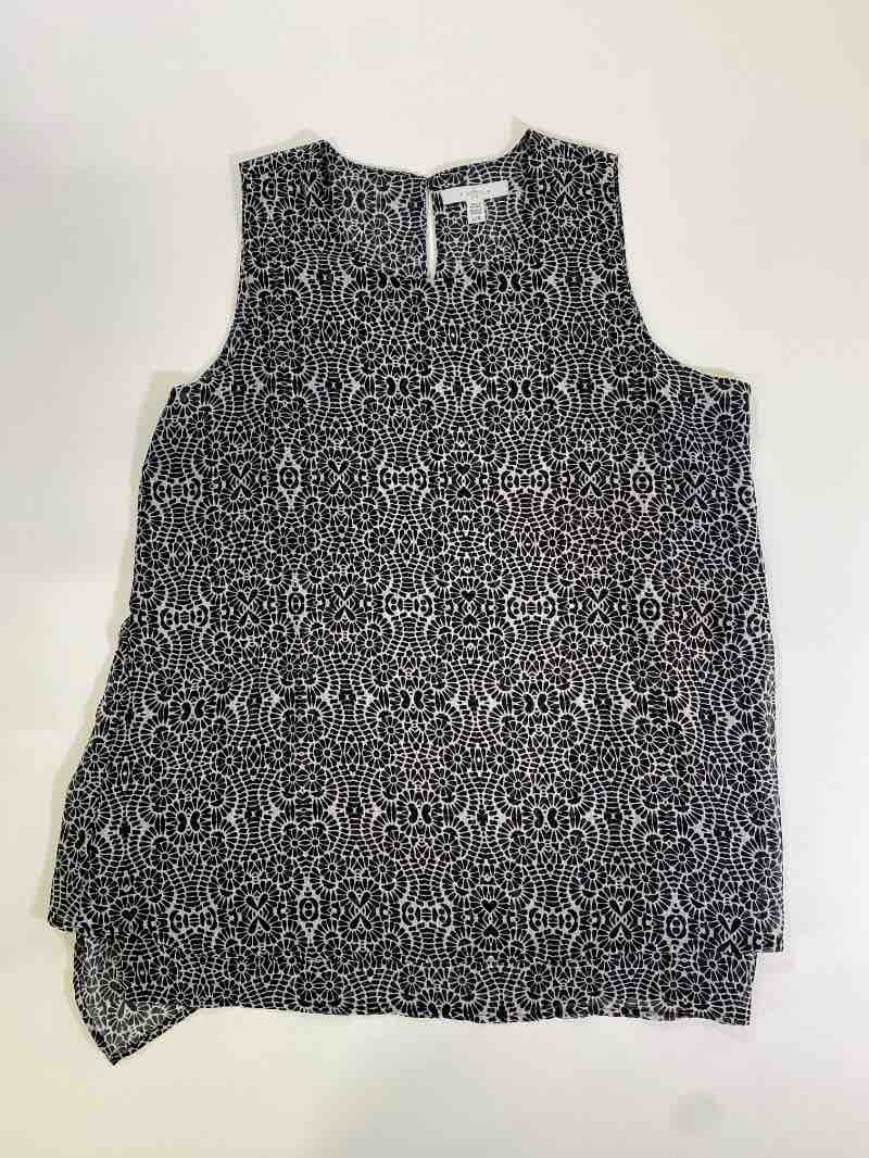 Fever  Patterned Sleeveless Tanks