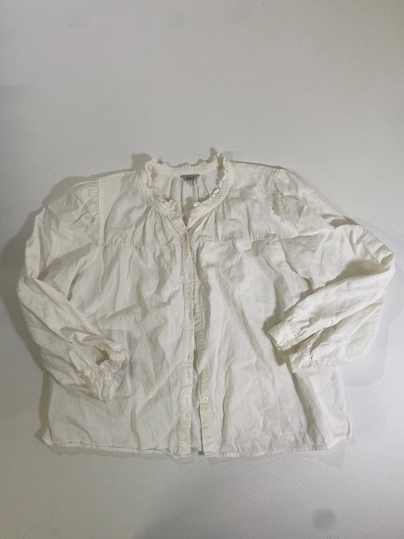 Rails  Ruffled Button-Up Long Sleeves