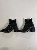 None Block Heel Boots