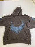 None Graphic Hoodie Long Sleeves