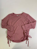 The Sweatshirt Project  Gathered Waist Long Sleeves