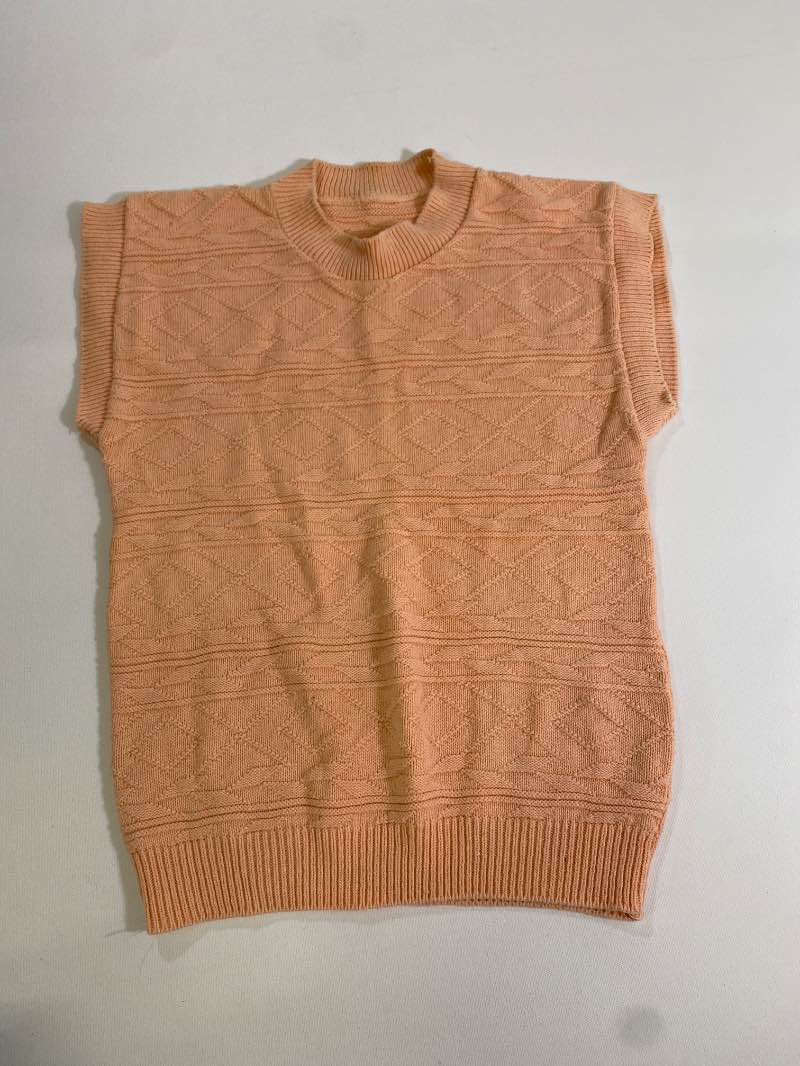 None Vintage Sleeveless Sweater Vintage