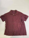 None Printed Button-Up Vintage