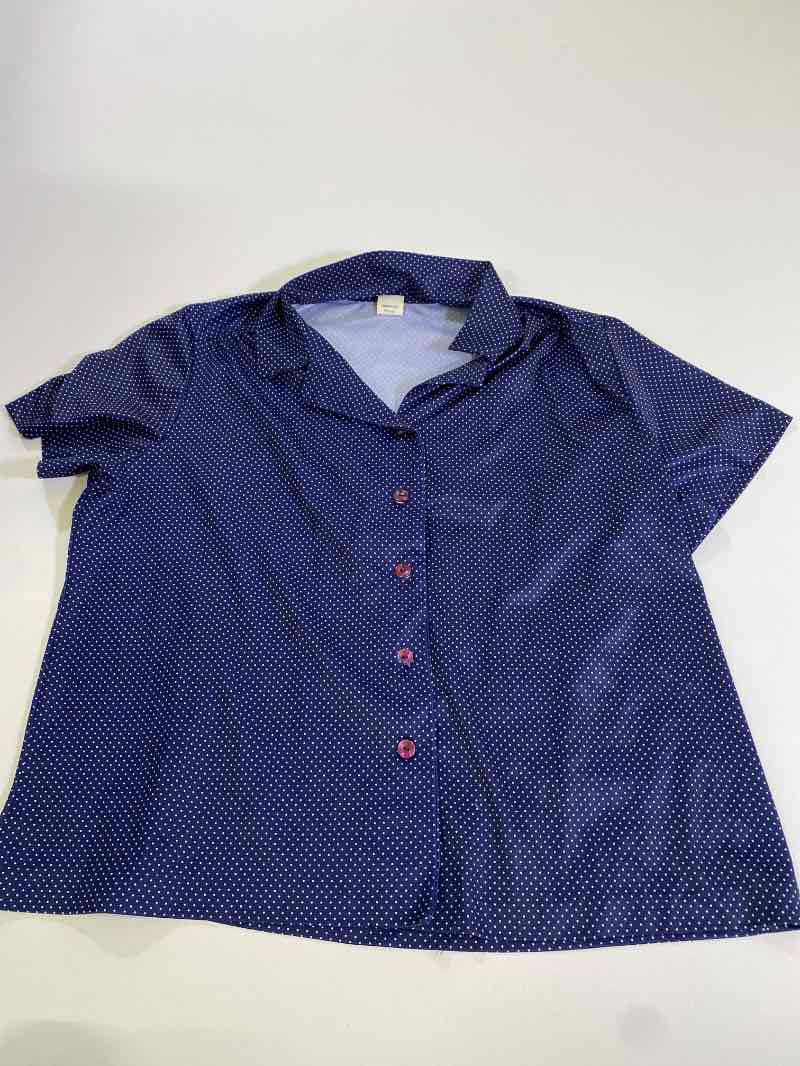Sears Polka Dot Blouse Vintage