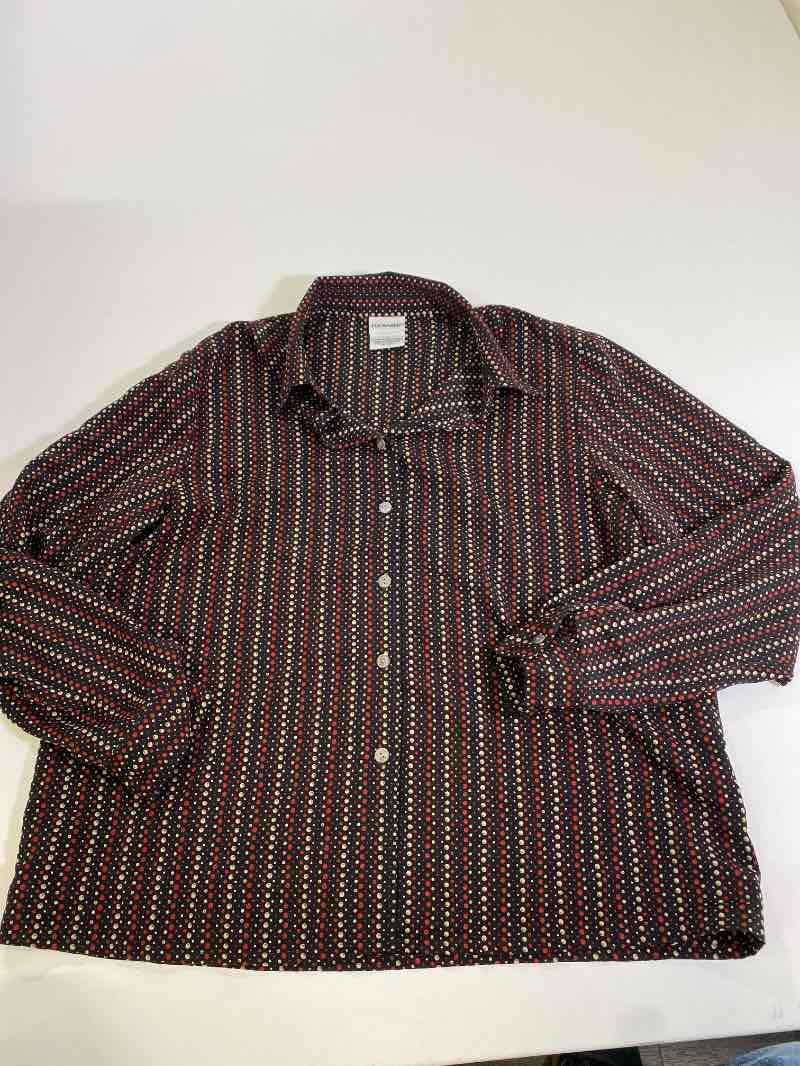 Liz Baker  Retro Button-Up Blouse Vintage