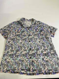 None Vintage Button-Up Vintage
