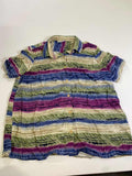 Alfred Dunner  Striped Button-Up Vintage
