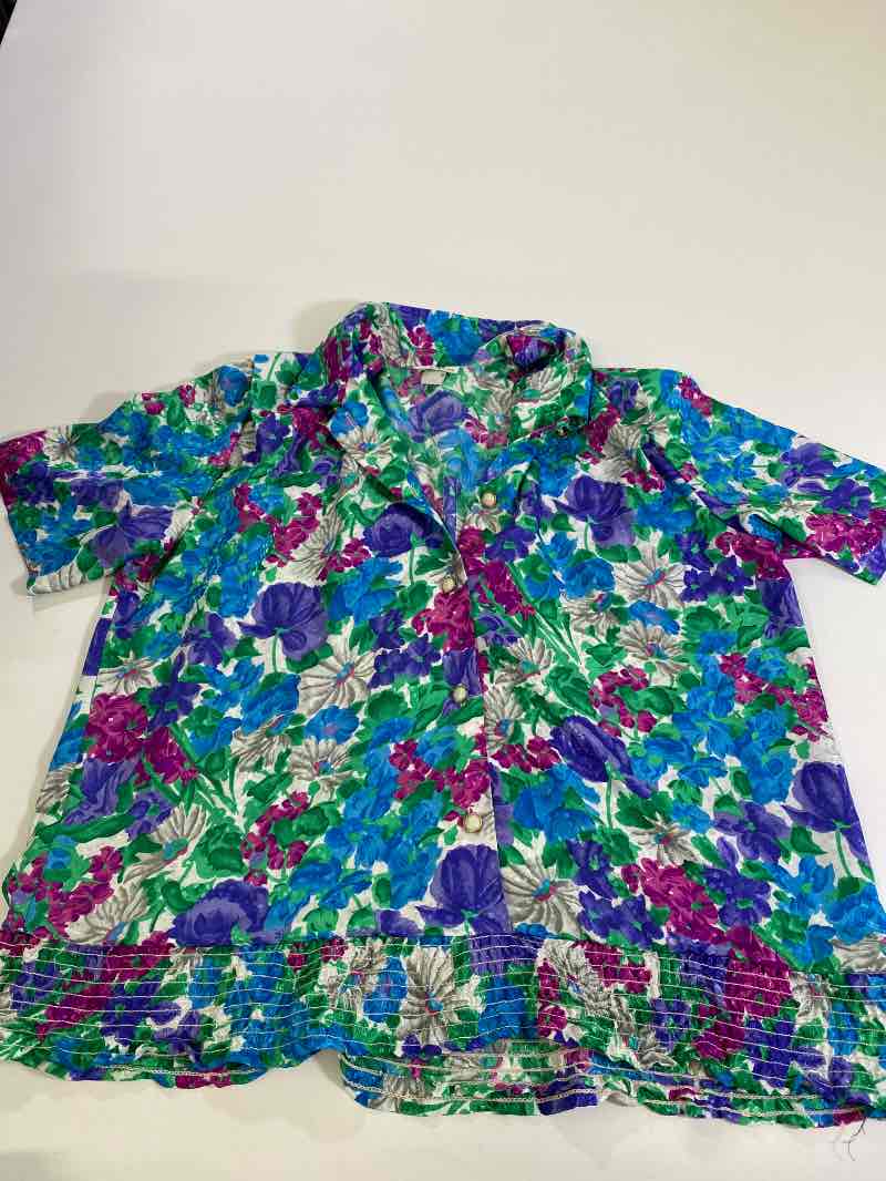 CB Floral Blouse Vintage