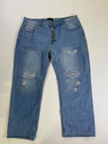 DT Jeans  Ripped High-Waist Jeans