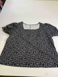 Shein  Square Neck Short Sleeves