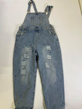 Shein  Distressed Overalls Dresses