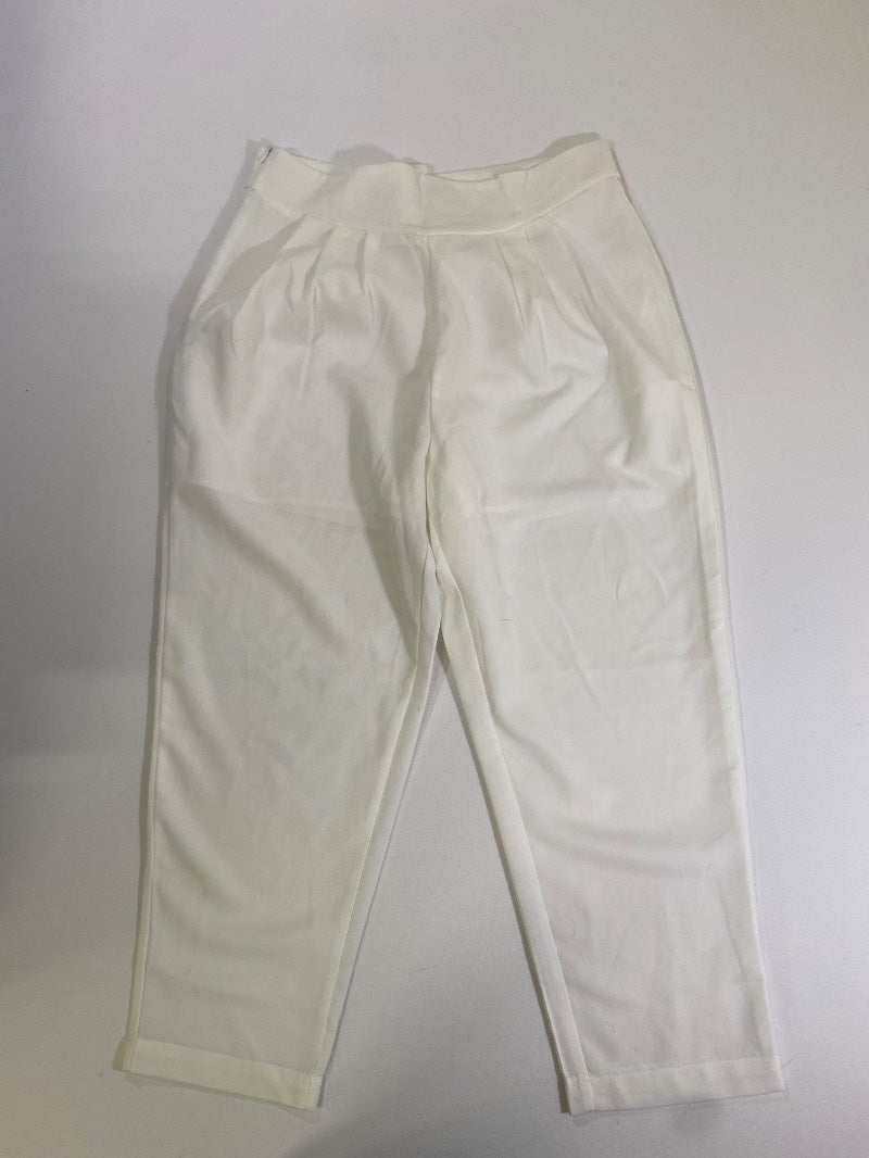 Shein  Pleated High-Waist Pants