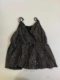 Shein  Sparkly V-Neck Tanks