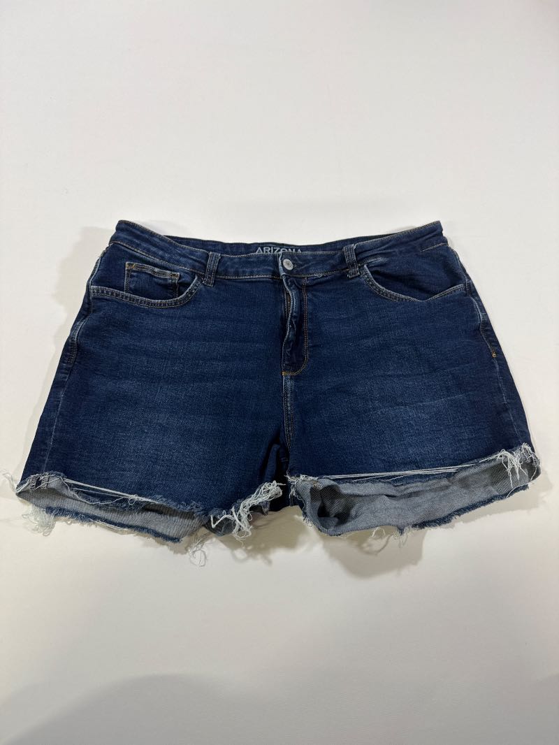 Arizona Jean Co Frayed Denim Shorts
