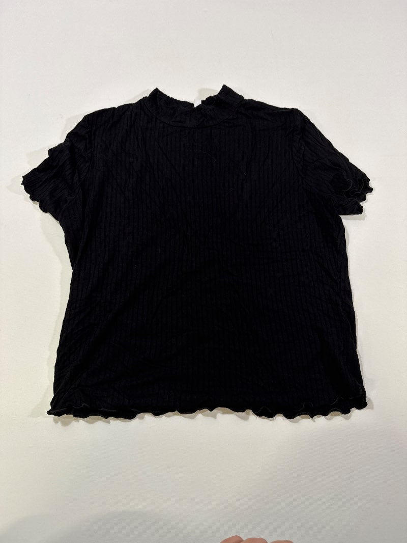Candies Mock Neck Short Sleeves