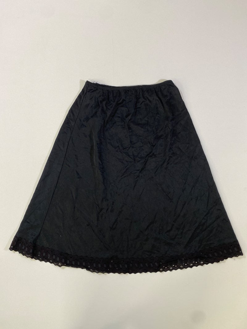 None Vintage Lace Skirt Vintage