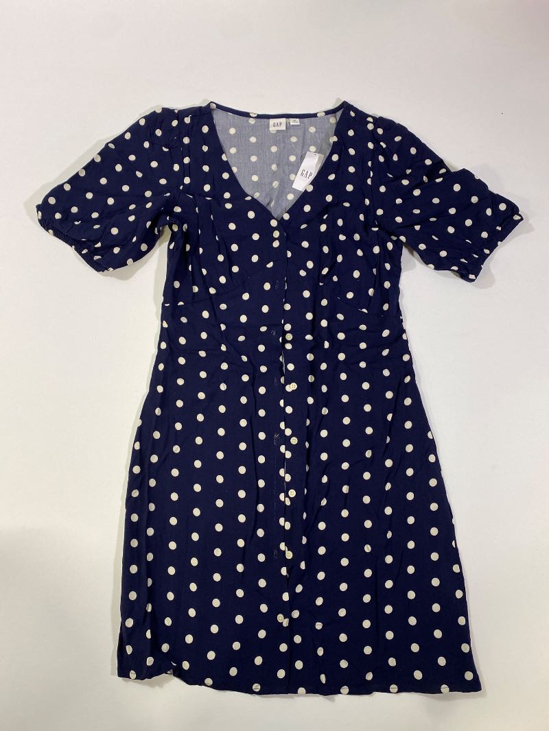 Gap Polka Dot V-Neck Dresses