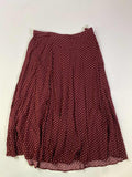 J. Jill Flowy Polka Dot Skirt