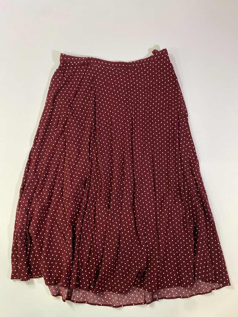 J. Jill Flowy Polka Dot Skirt