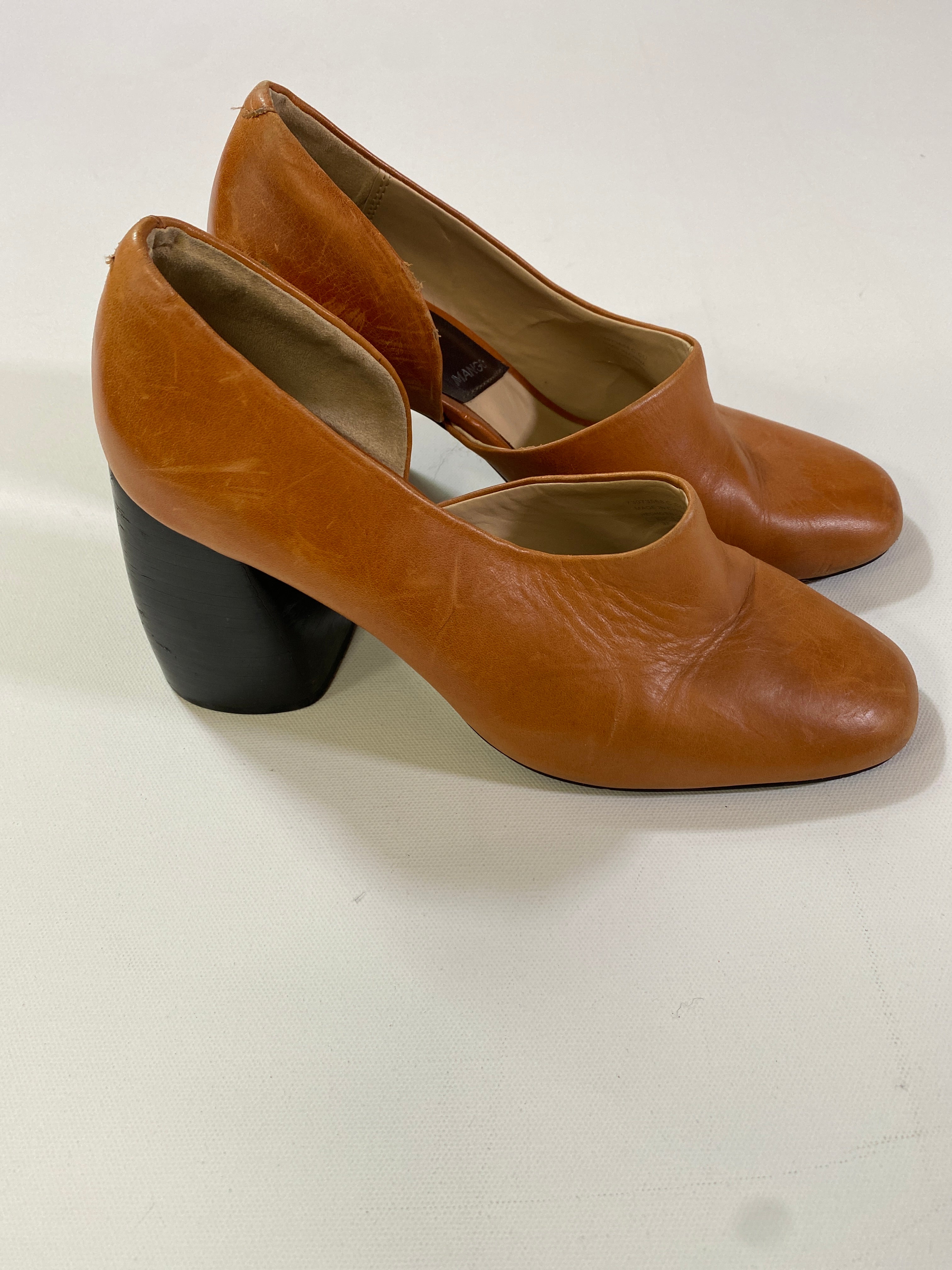 Mango  Vintage Block Heels Vintage