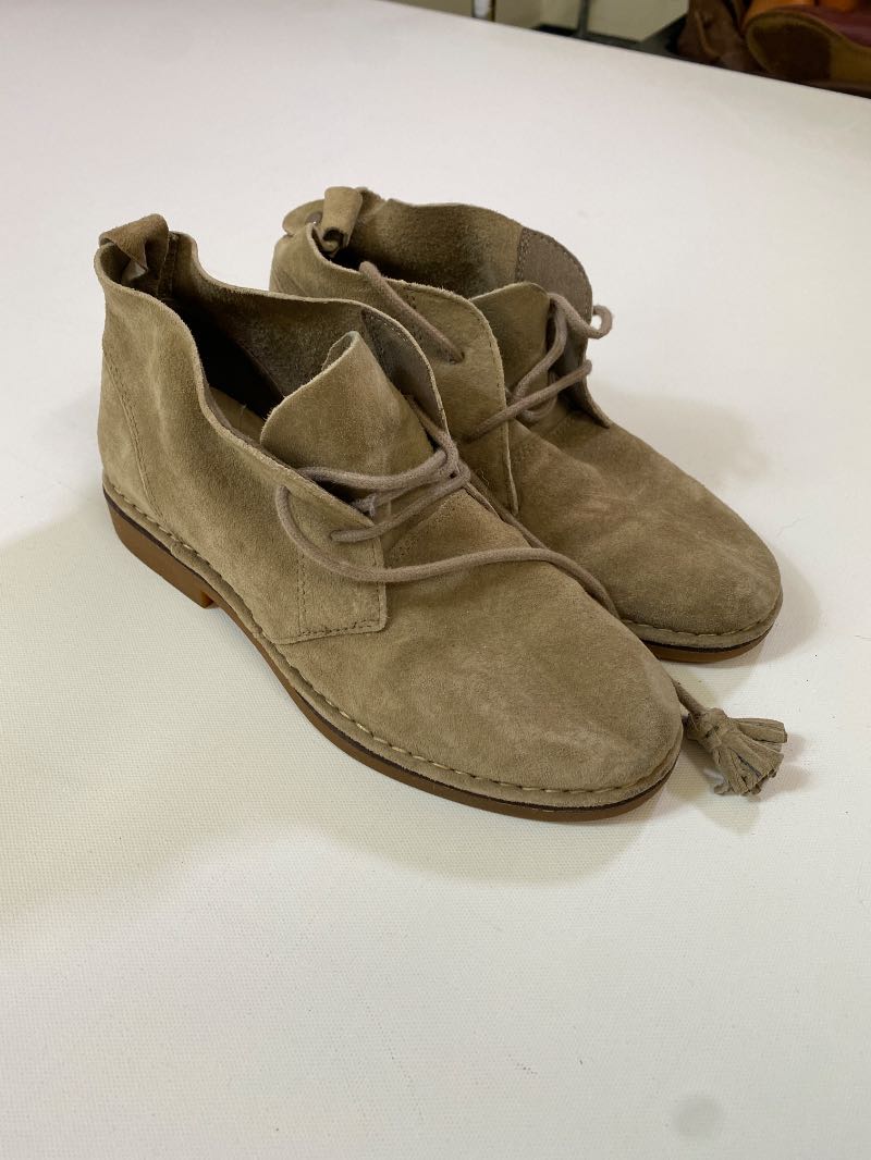 Hush Puppies  Suede Lace-Up Boots