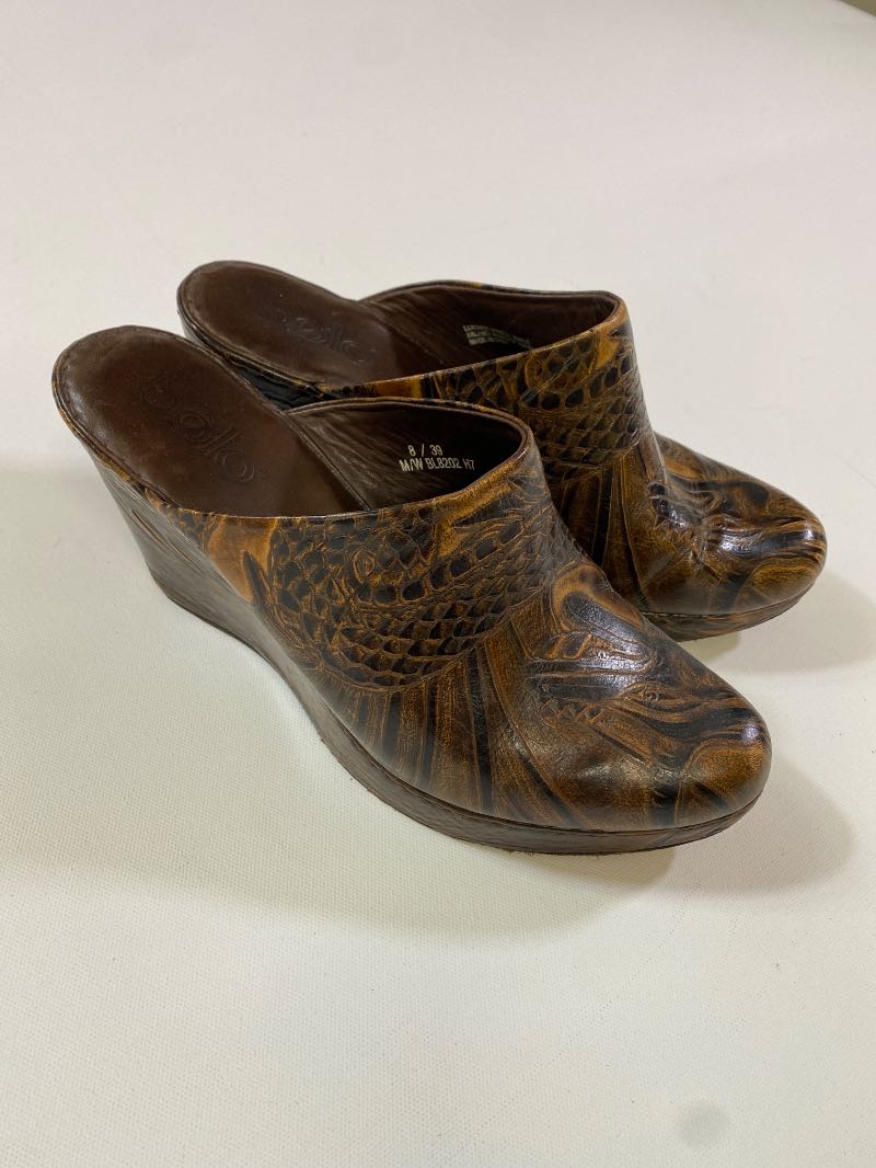 Bolo Vintage Leather Clogs Vintage