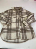 H&M Plaid Shacket Outerwear