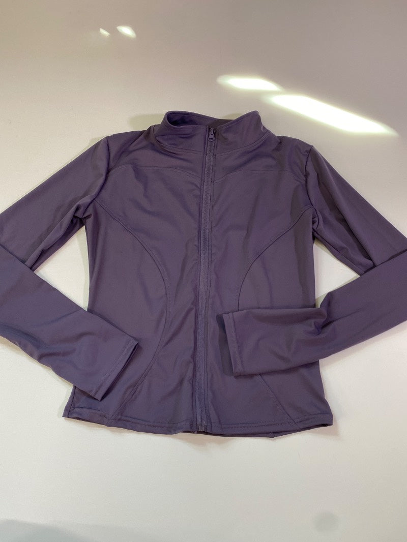 None Zip-Up Jacket Athletic