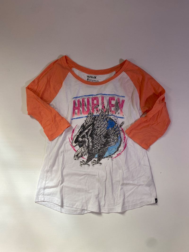 Hurley  Graphic Raglan Long Sleeves