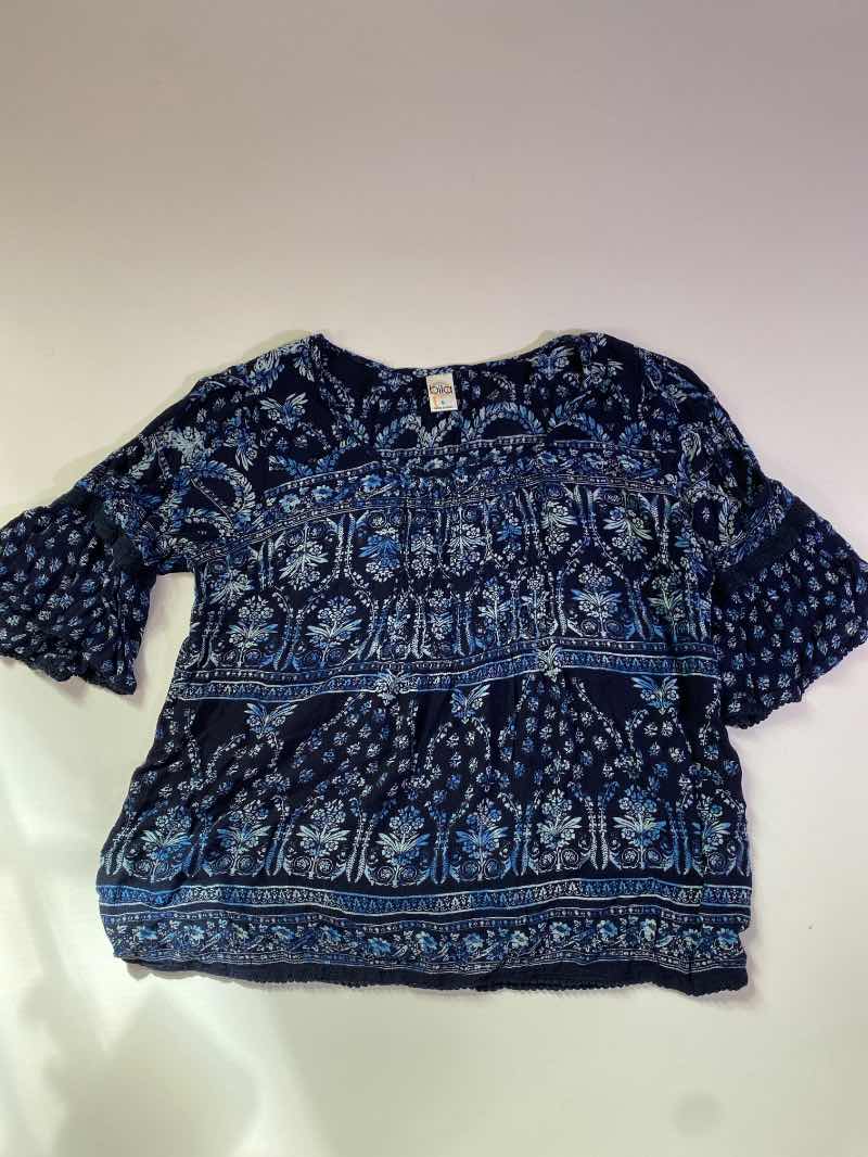 Bila Floral Blouse Short Sleeves