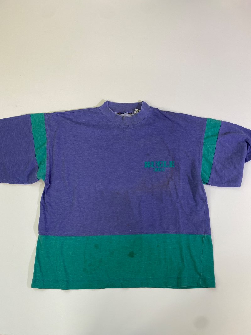 None Colorblock T-Shirt Vintage