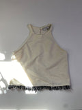 Zara  Sleeveless Fringe Tanks
