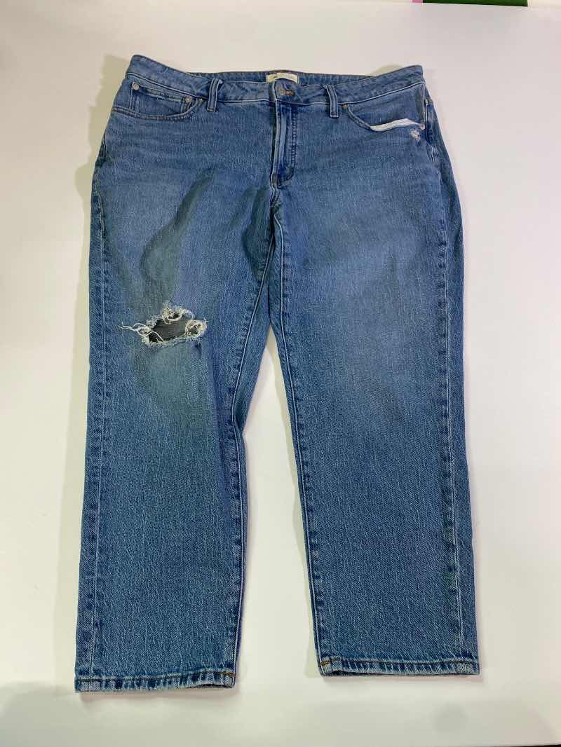 Madewell Distressed Straight-Leg Jeans